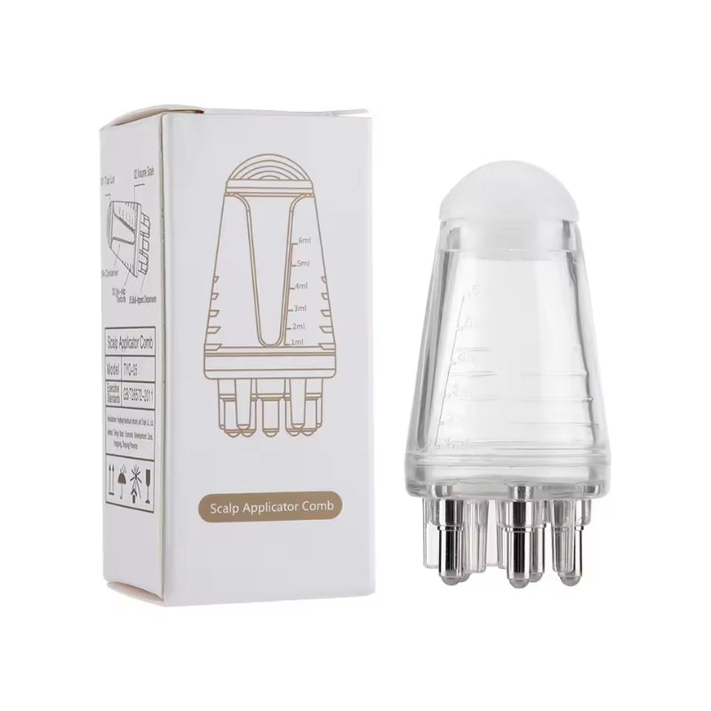2-in-1 Scalp Root Hair Oil Applicator Comb | Hair Growth & Scalp Care Massage Tool