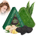 Nature Triangle Shampoo Bar | Plant-Based Herbal Hair Growth Soap | Calming, Strengthening & Eco-Friendly