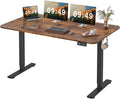 Electric Height Adjustable Standing Desk Large 55 X 24 Inches Sit