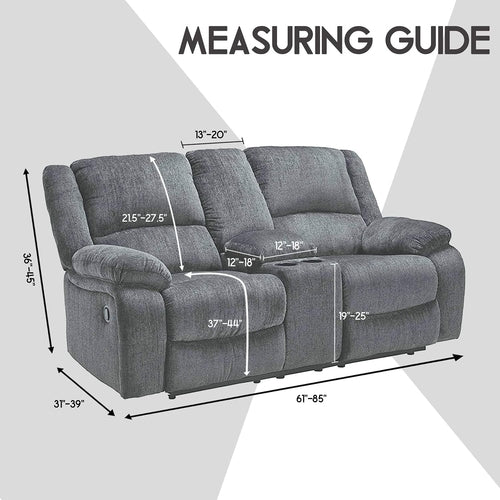 Velvet 8-Piece Reclining Loveseat Cover In Chocolate