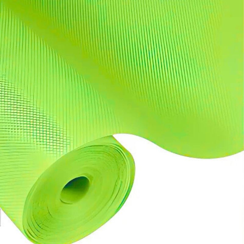 Anti-Slip Fridge & Shelf Mat | Waterproof Washable Liner for Kitchen Drawers Cabinets | Parrot Green
