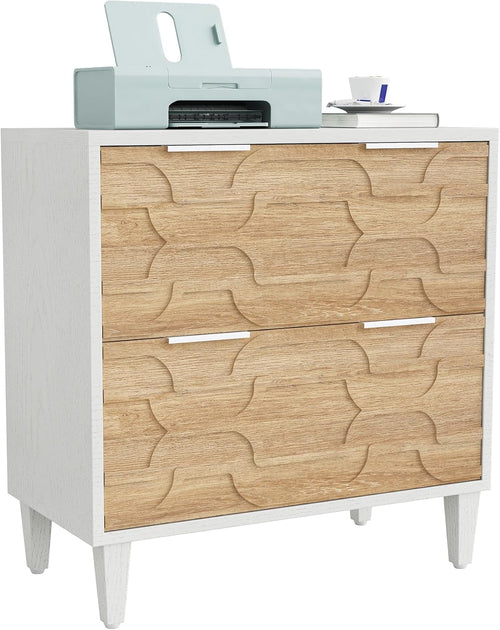 Two Drawer Lateral File Cabinet For A4 Letter And Legal Size Documents