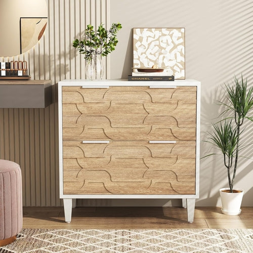 Two Drawer Lateral File Cabinet For A4 Letter And Legal Size Documents
